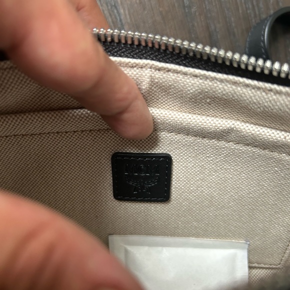 MCM Mini Vintage Jacquard Shoulder  Bag - Picture 5 of 14